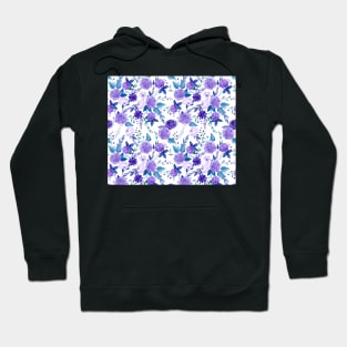 Purple Roses Hoodie